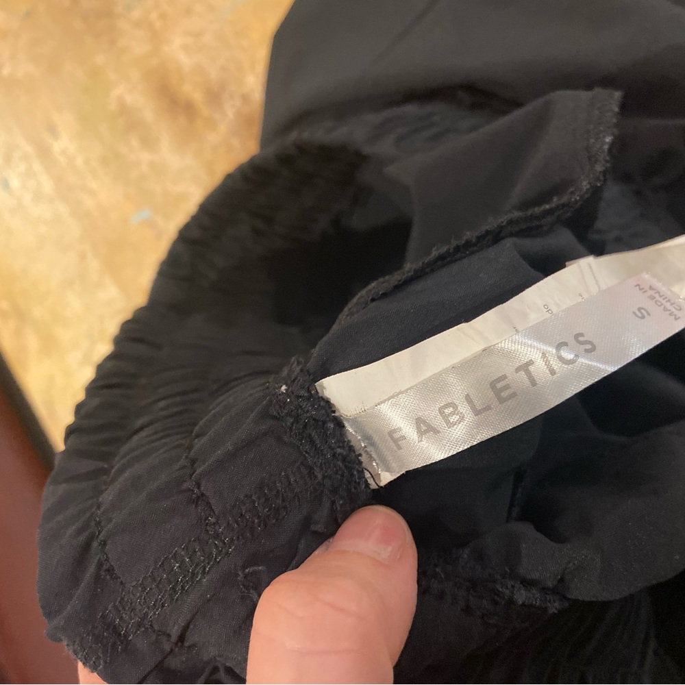 Black fabletics cargo pants